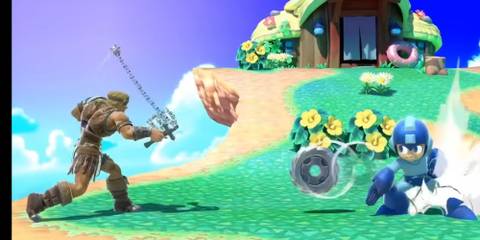 Simon Belmont & Megaman with whip and blades