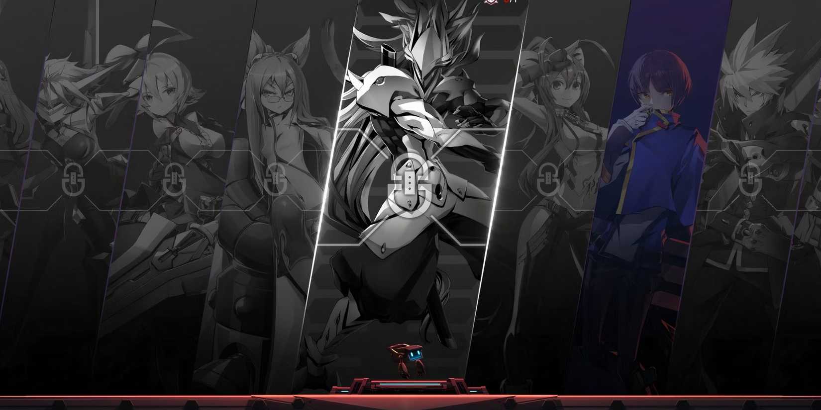 Selecting a character in BlazBlue Entropy Effect