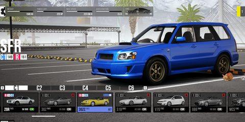 SFR front view CarX Street