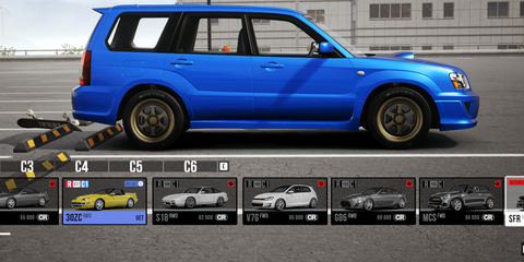 SFR side view CarX Street