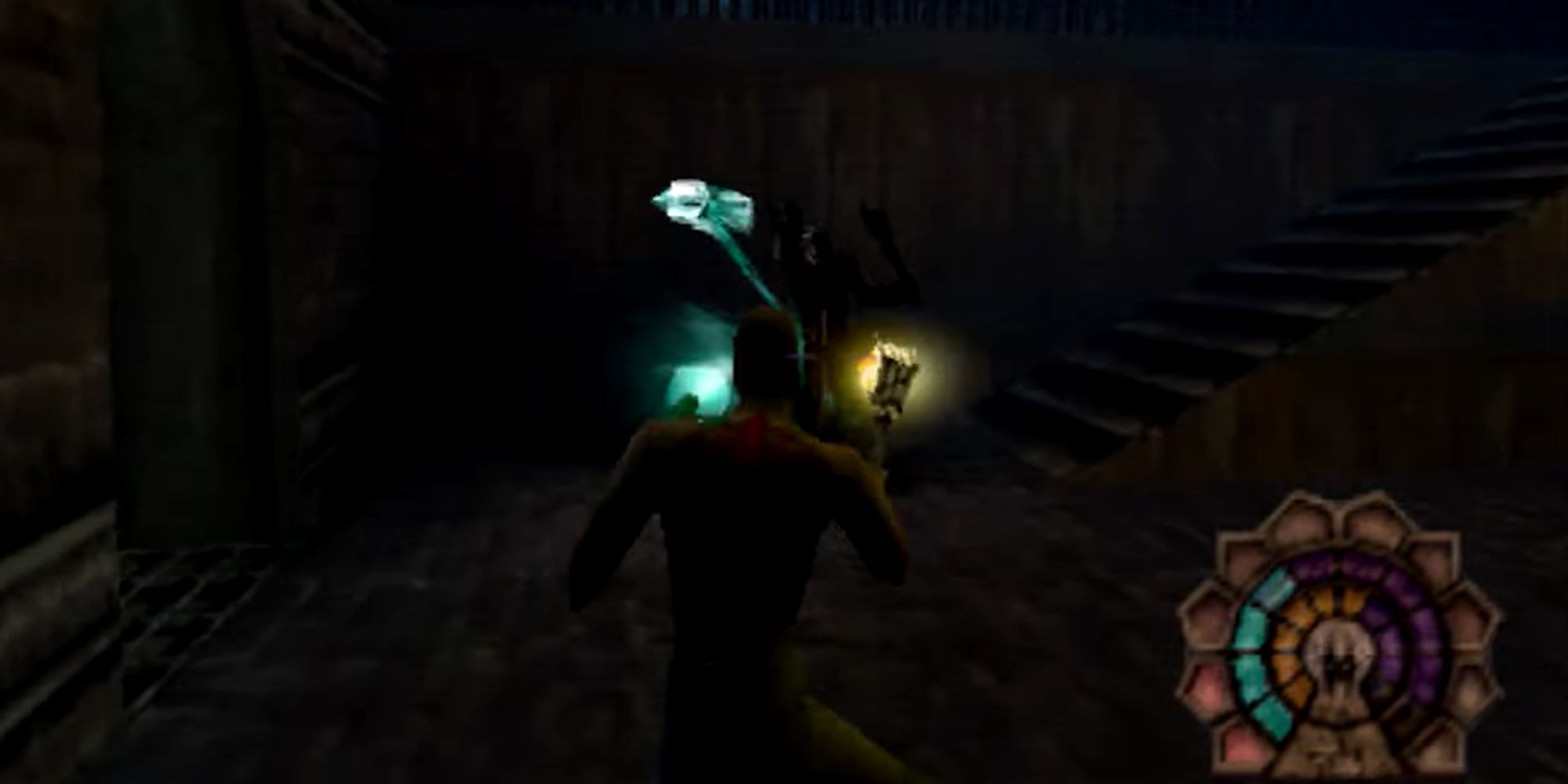 Shadow Man hud gameplay exploration