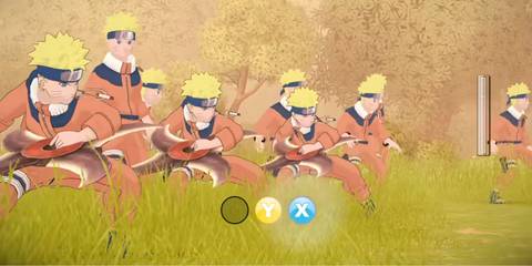 Naruto Uses Shadow Clone Jutsu