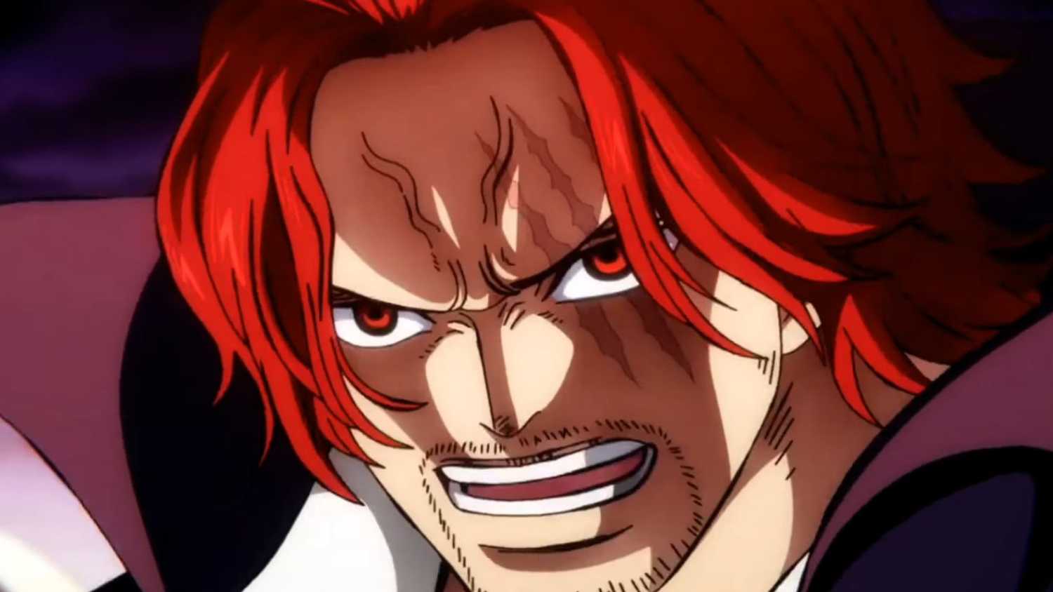 Shanks effraie Ryokugyu avec son puissant Haki
