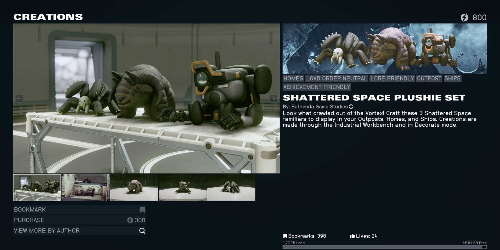 Shattered Space Plushies