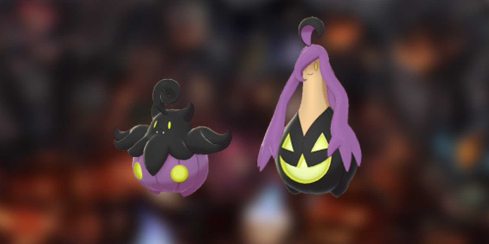 Shiny Pumpkaboo & Gourgeist