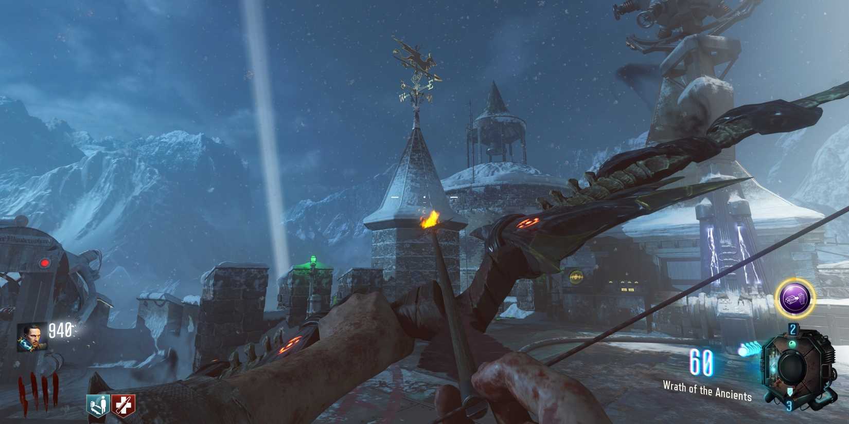 shooting the weathervane