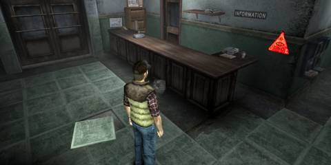 Travis Grady standing in an office lobby