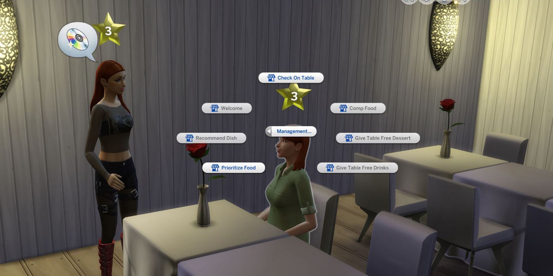 The Sims 4 Restaurant Perk Point Cheats