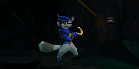 Sly Cooper in Sly Cooper And The Thievius Raccoonus