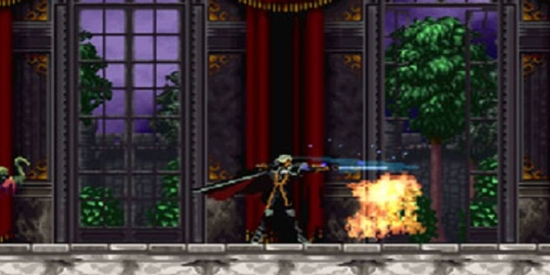 alucard defeating an enemy