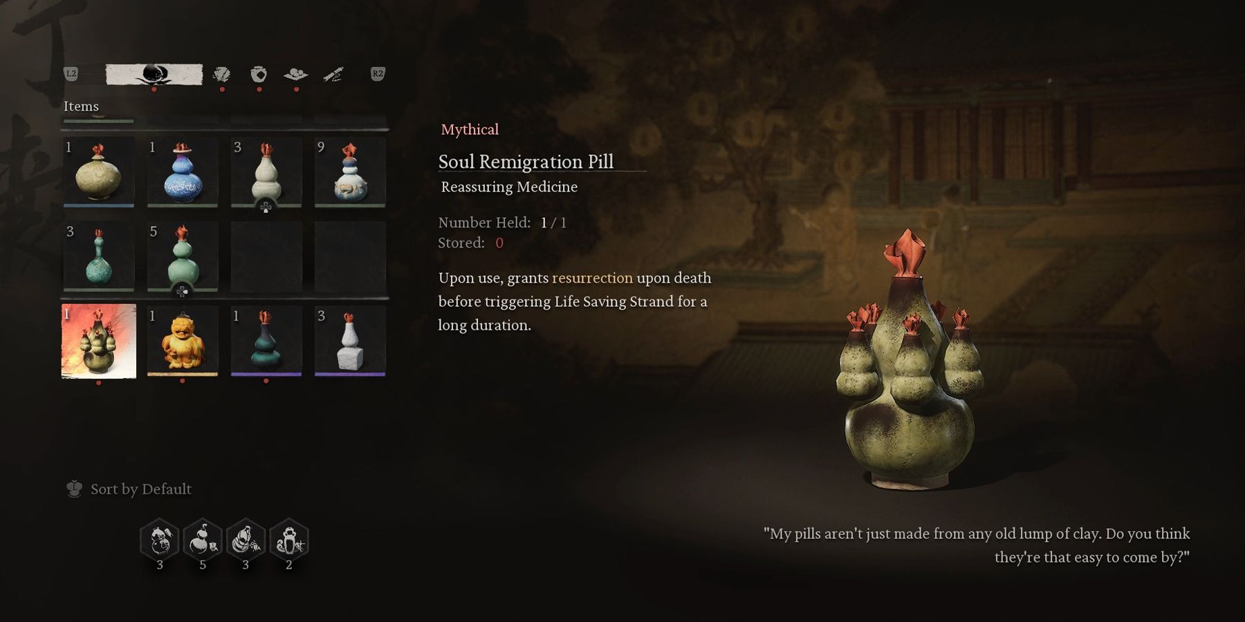 Soul Remigration Pill Location (Resurrection Medicine) In Black 