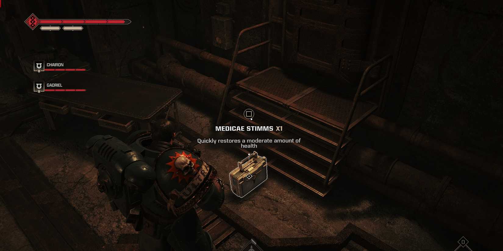 space marines healing consumable