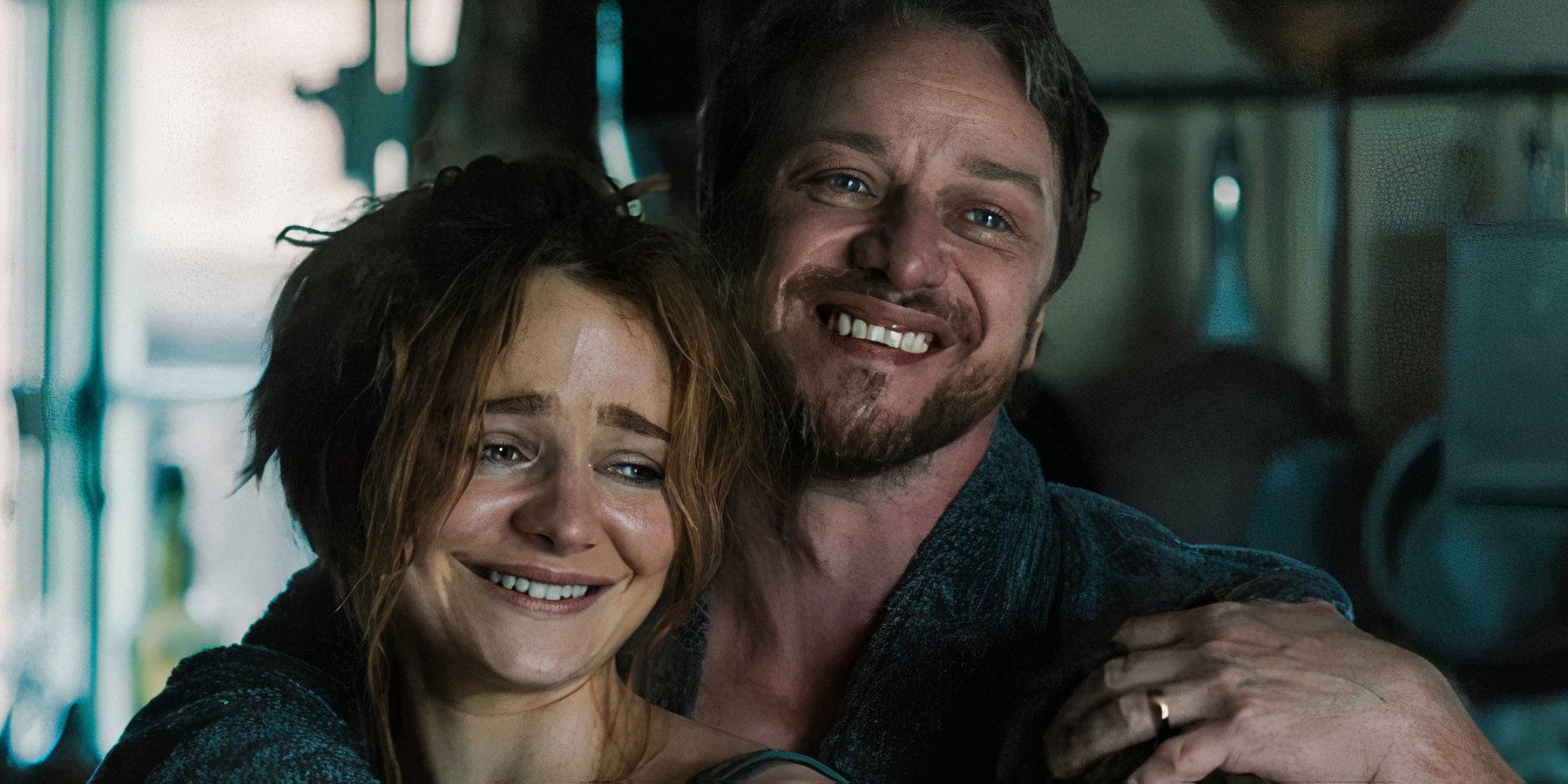 Ciara (Aisling Franciosi) and Paddy (James McAvoy) in Speak No Evil