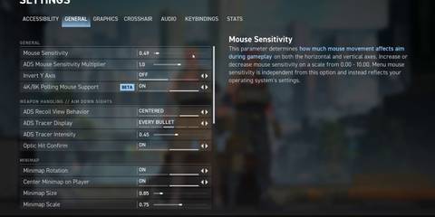 spectre divide sensitivity