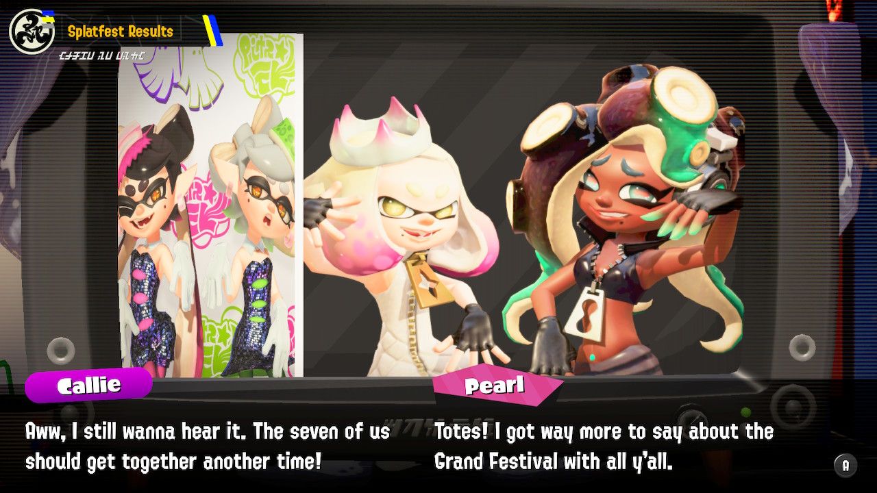 Splatoon 3 Reveals Grand Festival Splatfest Winners