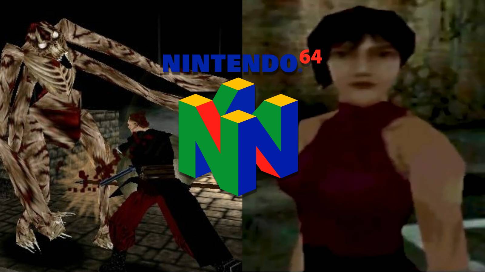 Split image of Nightmare Creatures and Resident Evil 2