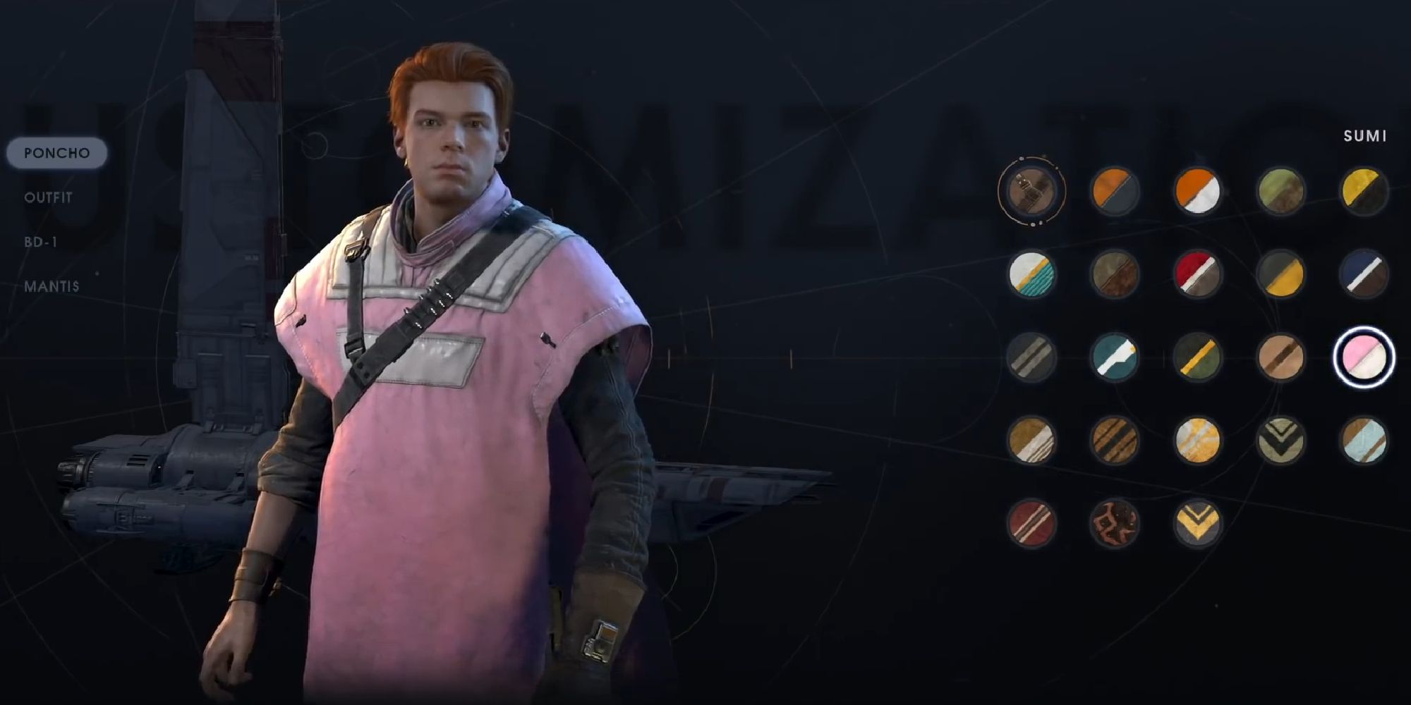 Cal Kestis customization in Star Wars Jedi: Fallen Order