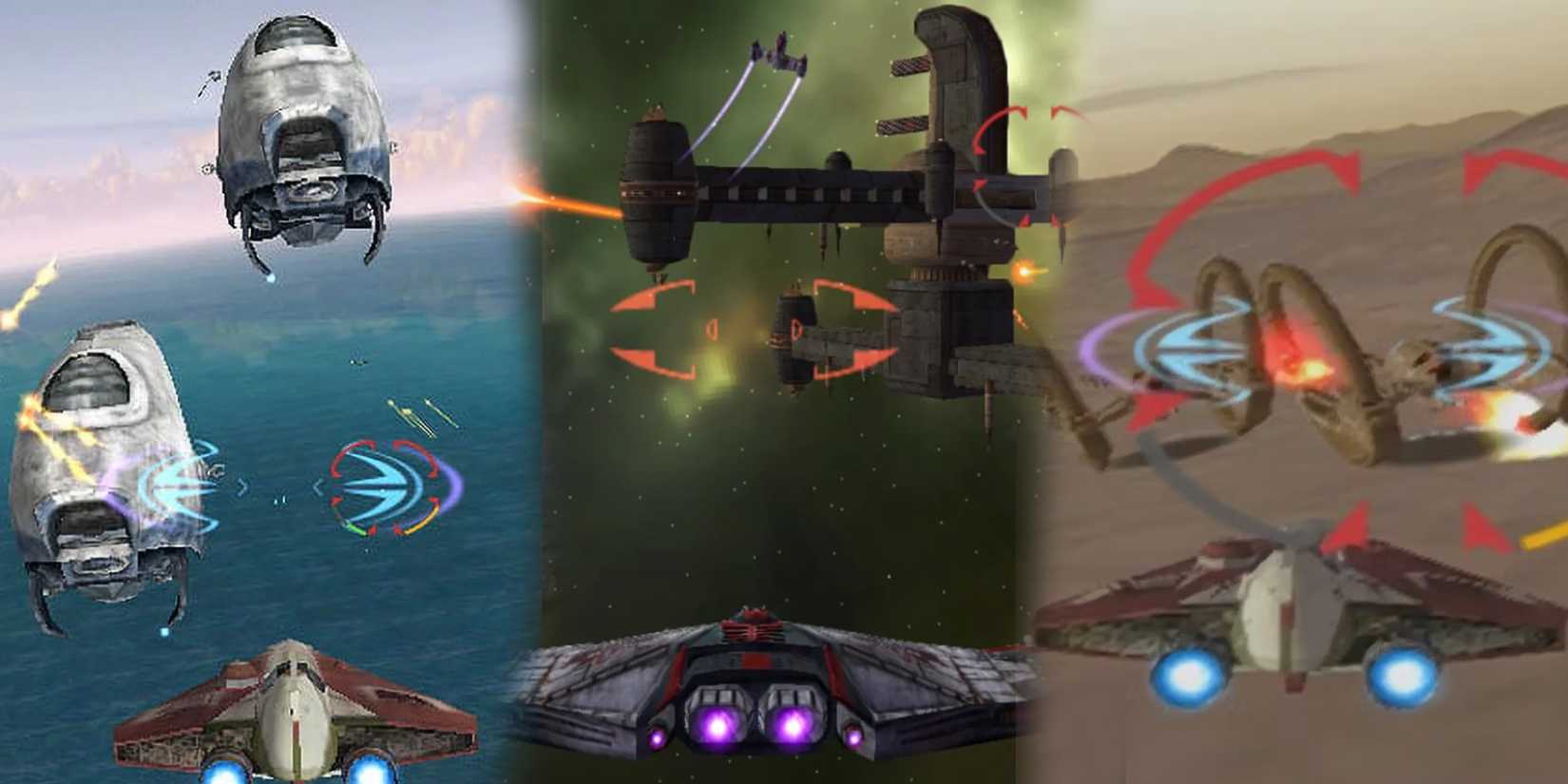 Star Wars Jedi Starfighter 3D Space Simulation With Force Powers