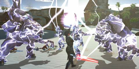 Star Wars Knights Of The Old Republic Using Force Storm