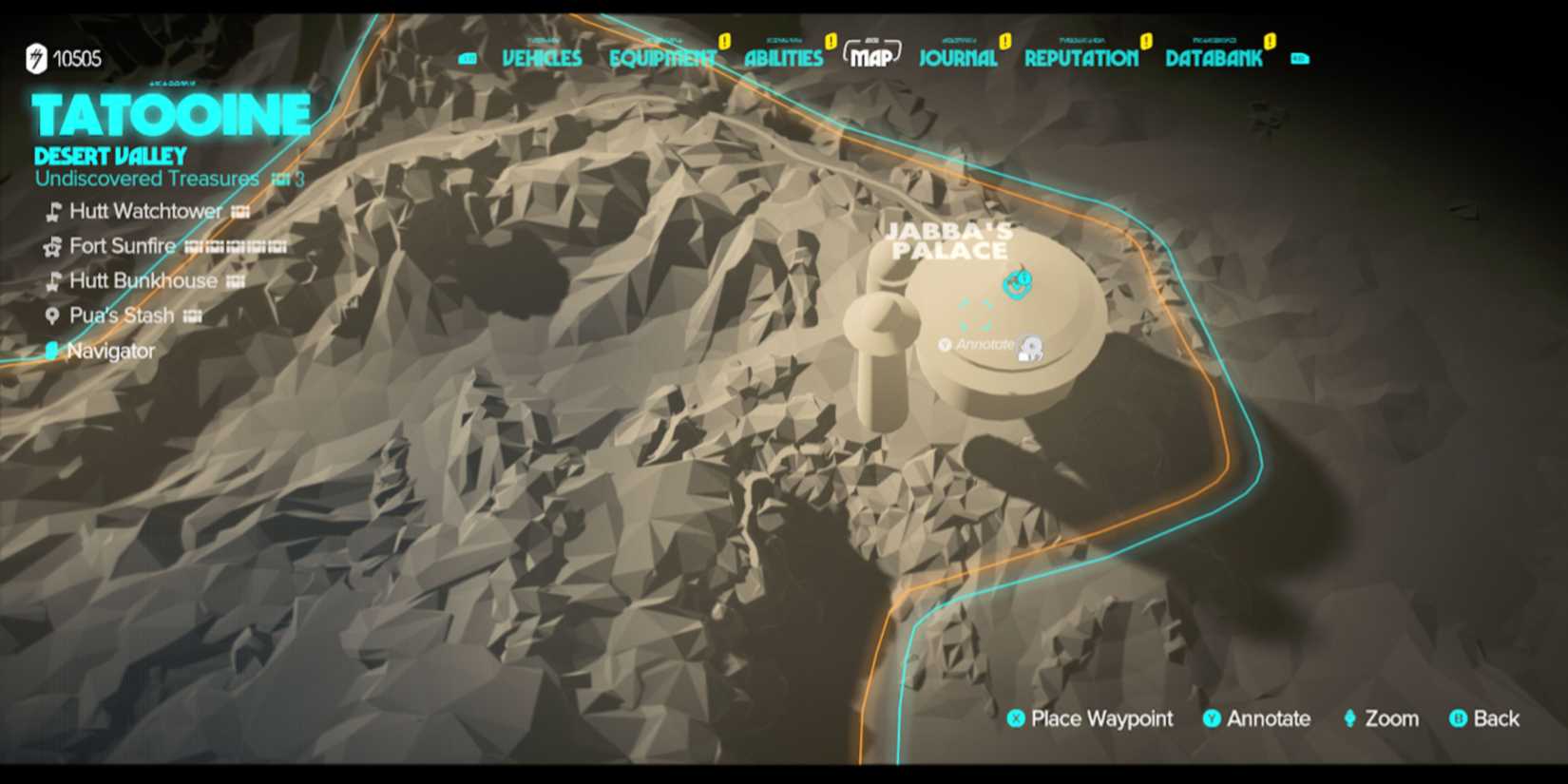 jaba's palace in star wars outlaws.