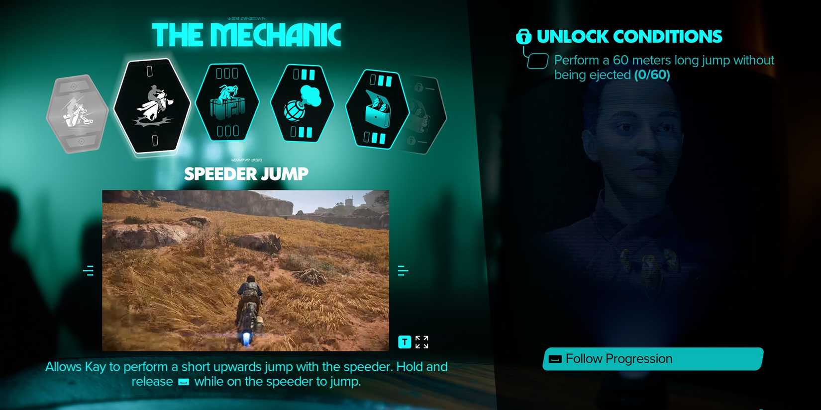 Star Wars Outlaws mechanic second upgrade