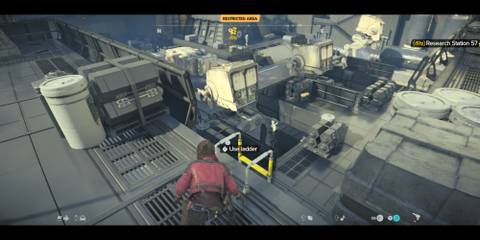 the third treasure in research station 57 of star wars outlaws.