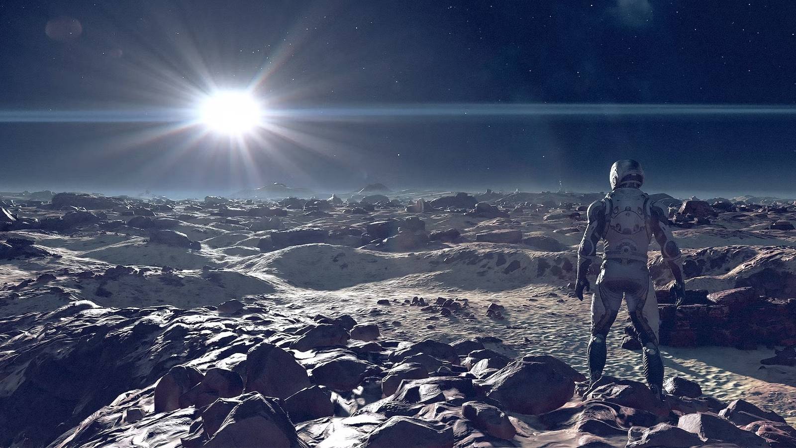 Starfield Player discovers rings moving on a nearby planet