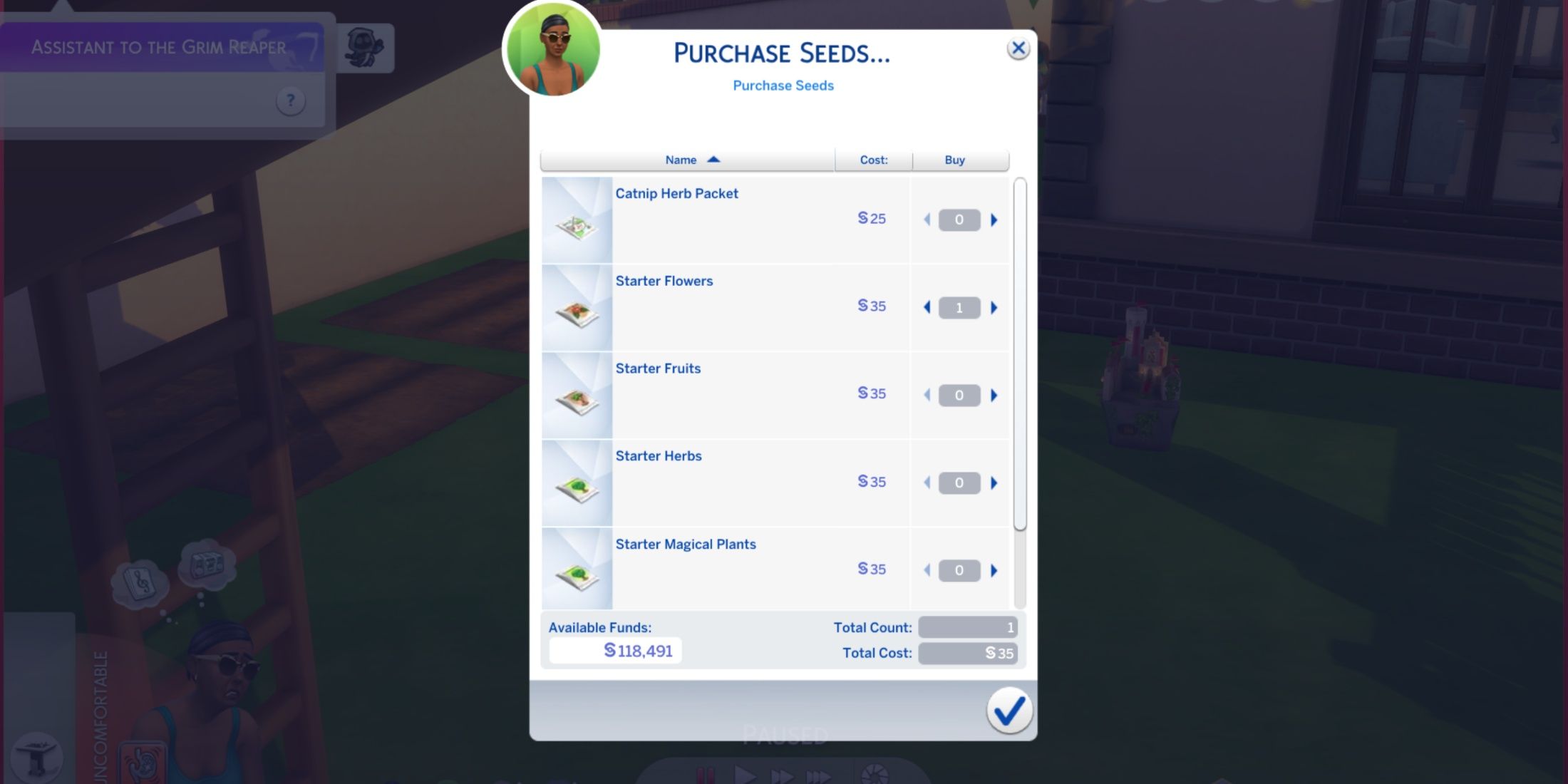 How to Complete the Reaper's Rewards Week 1 Quests in The Sims 4