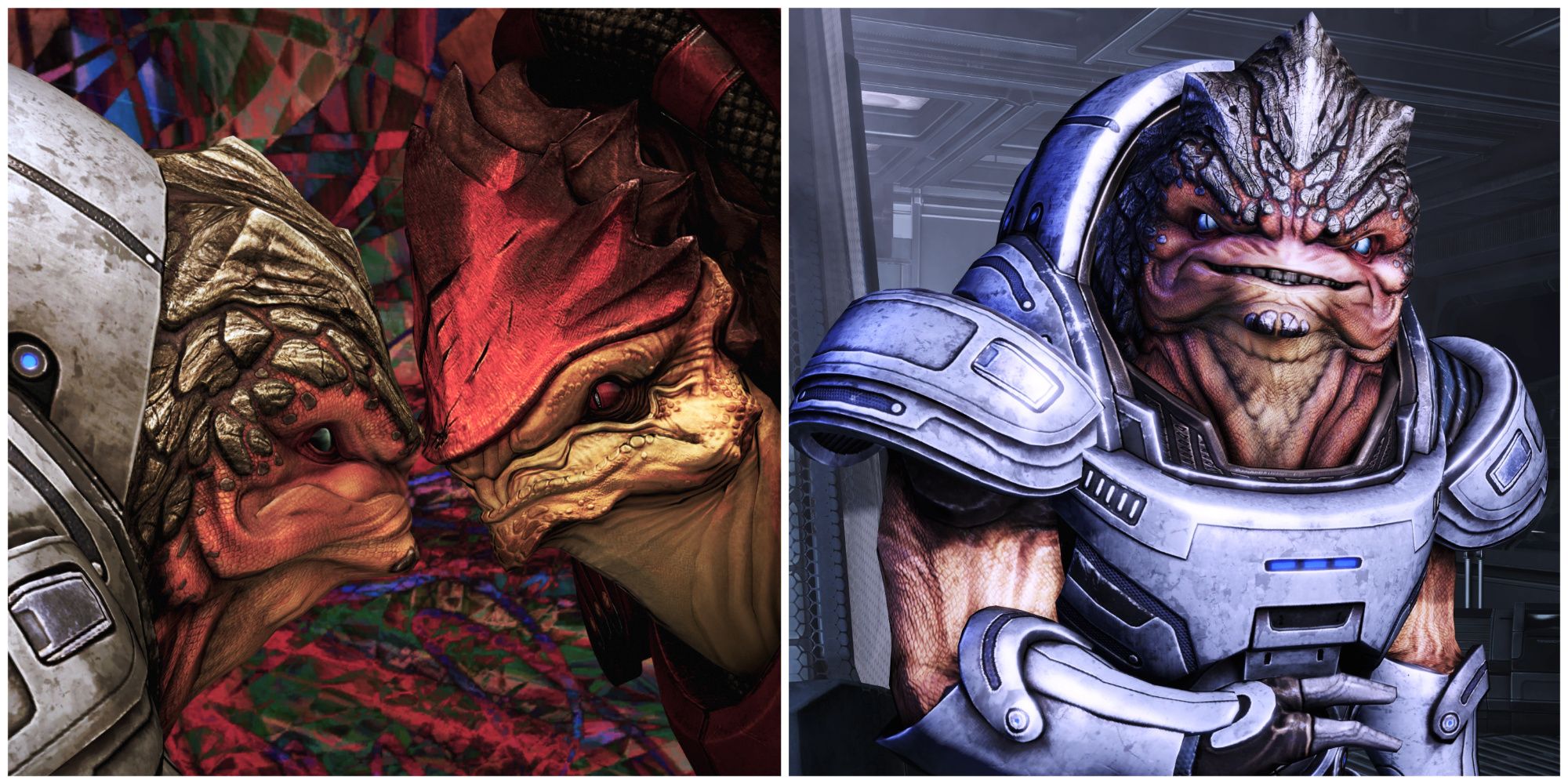 images of Grunt in the Mass Effect Series