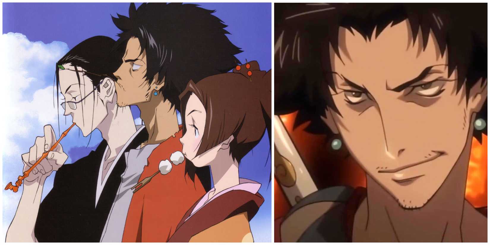 images of Mugen in the Samurai Champloo Series