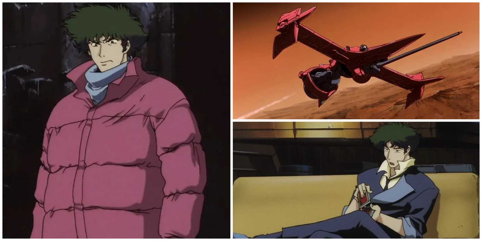 images of Spike Spiegel in the Cowboy Bebop Series