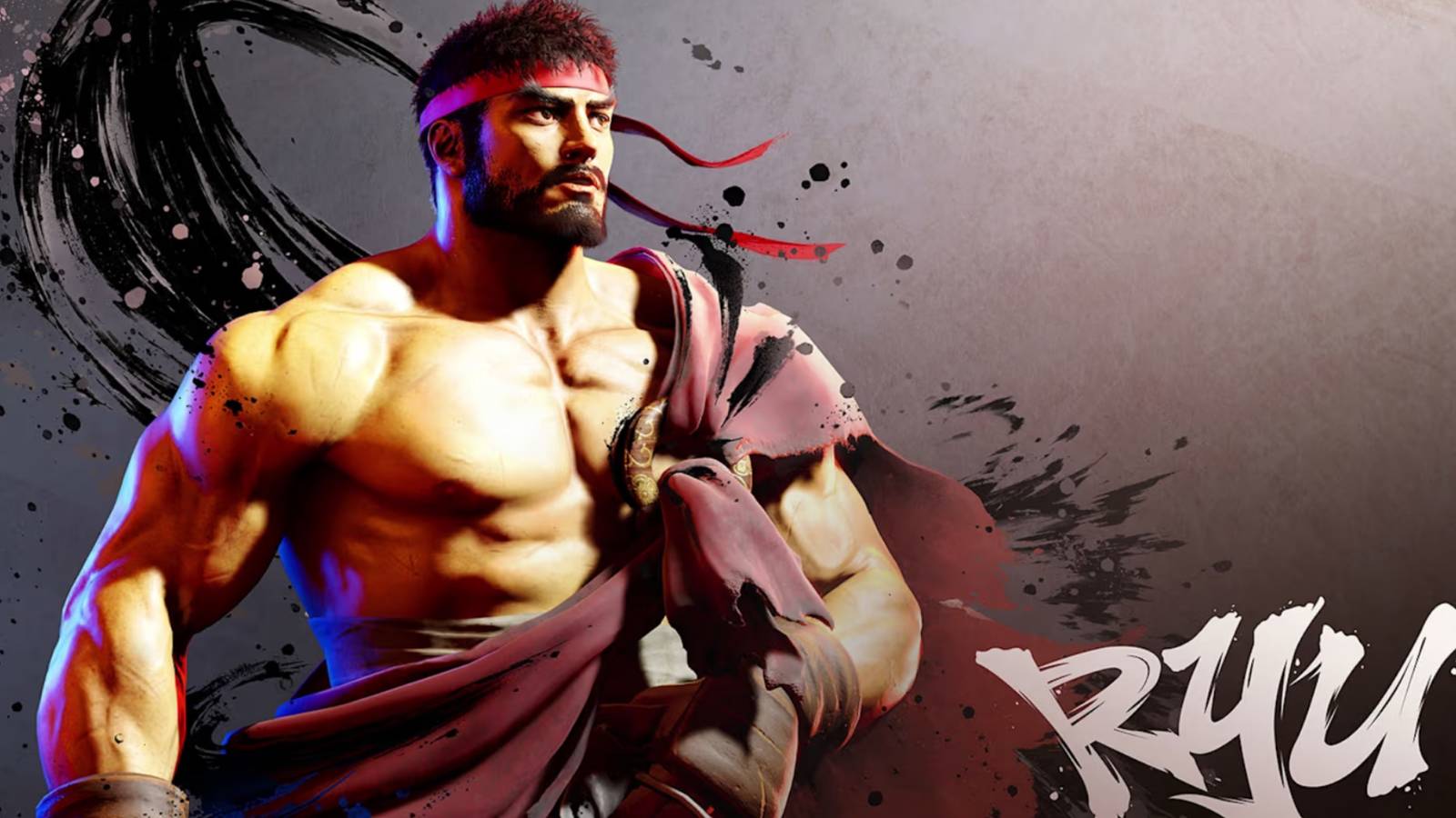 Ryu standing