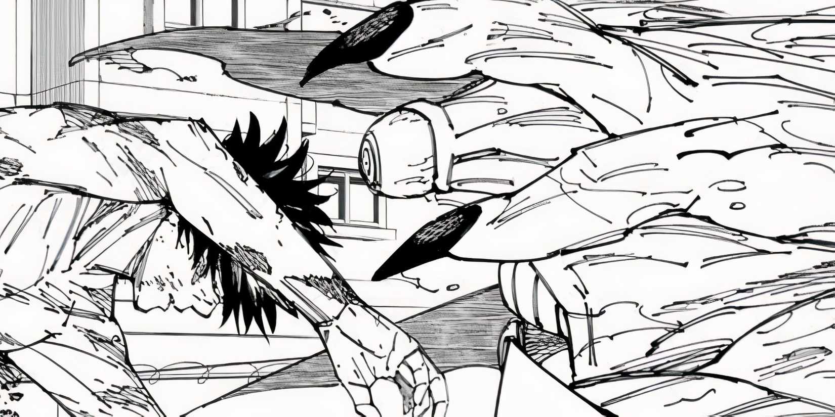 sukuna separates from megumi jujutsu kaisen jjk 268