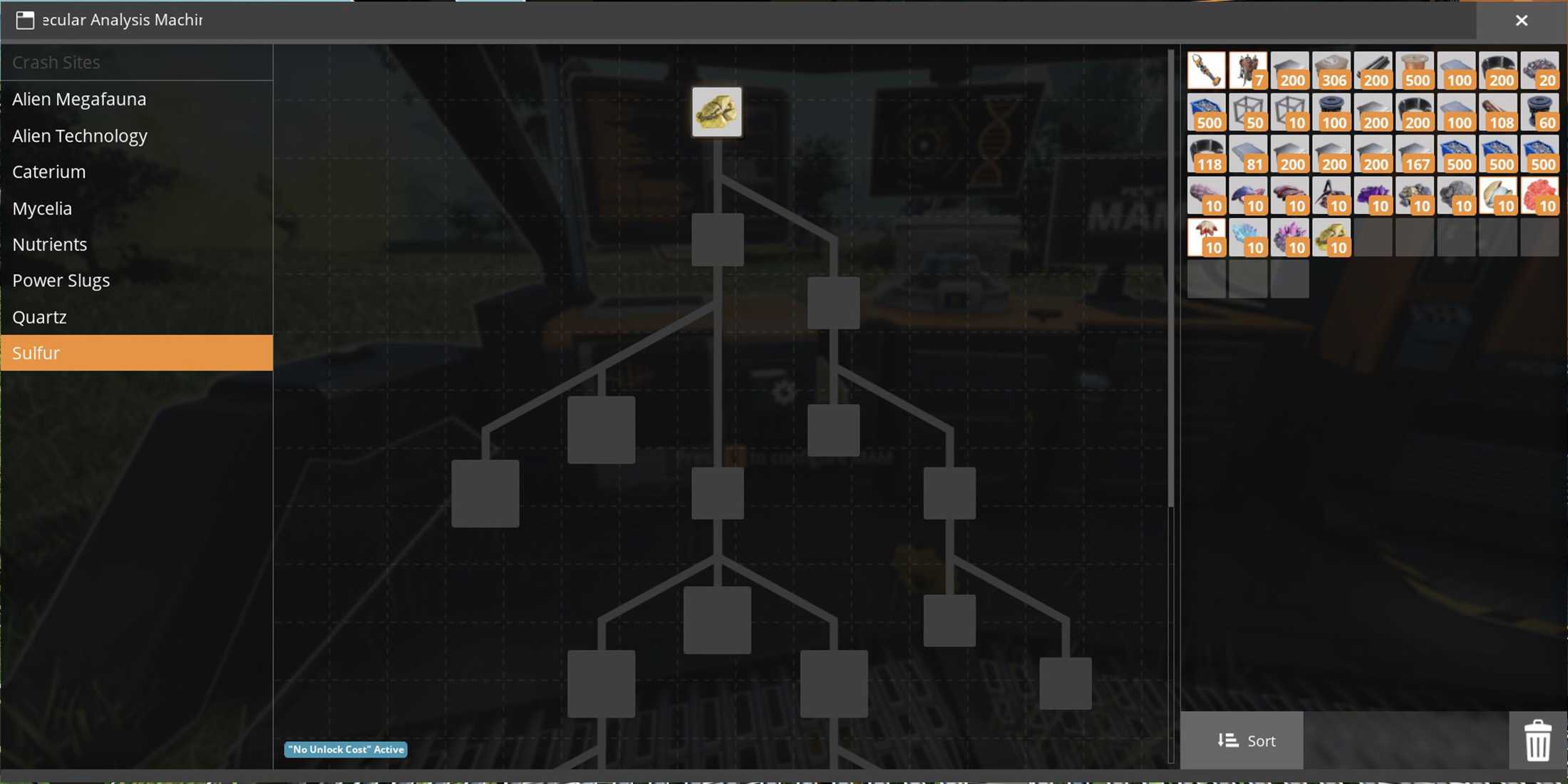 Satisfactory Craft Tree Satisfactory: All MAM Research Costs & Rewards