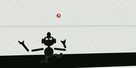 Super Smash Bros Ultimate mr game n' watch, Mario