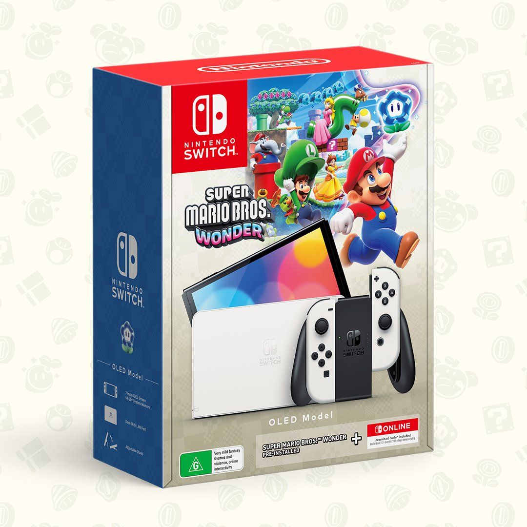 Nintendo Switch oled deals super Mario party + super Mario monopoly board game bundle