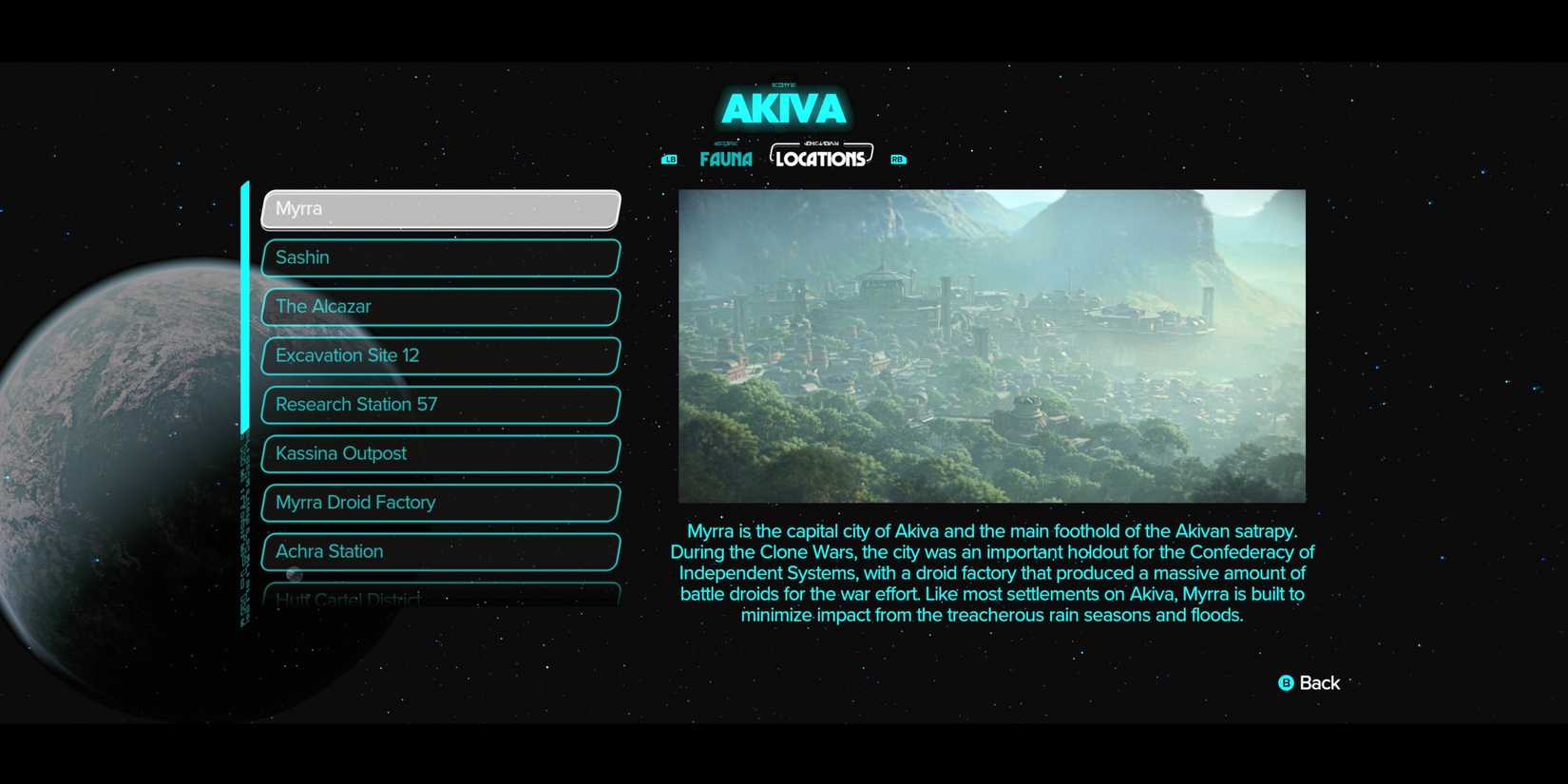 stormtroopers movement to contact planet akiva by... Every Planet and Key Location in Star Wars Outlaws