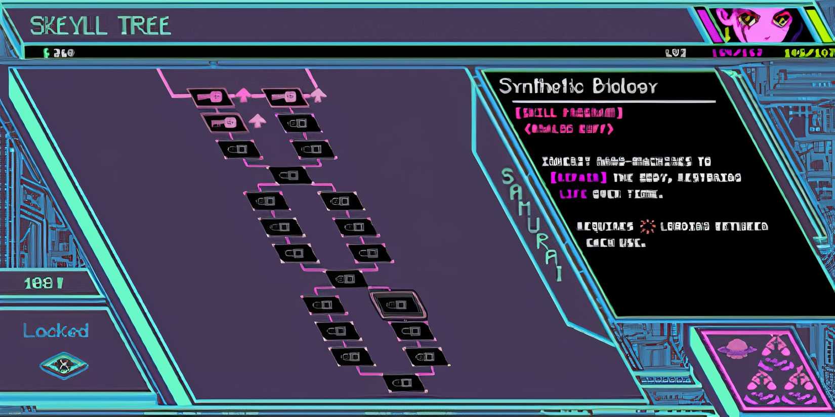 Synthetic Biology Samurai skill in Keylocker