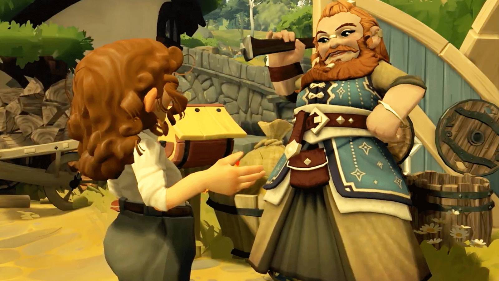 tales of the shire ents cameo