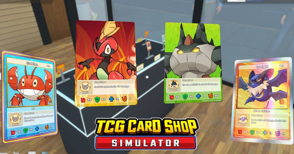 tcg simulator pokemon cards My Card Market Build a Supermarket Card Shop Simulator Games 1x TCG Card Shop Simulator Wiki