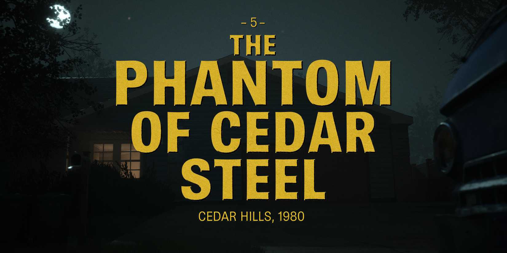 The Casting of Frank Stone chapter 5 splash screen