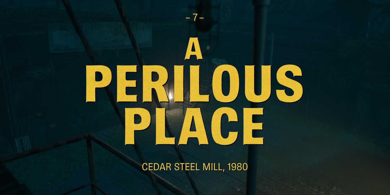 The Casting of Frank Stone chapter 7 title card