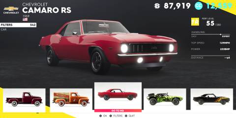 The Crew 2 Chevrolet Camaro RS