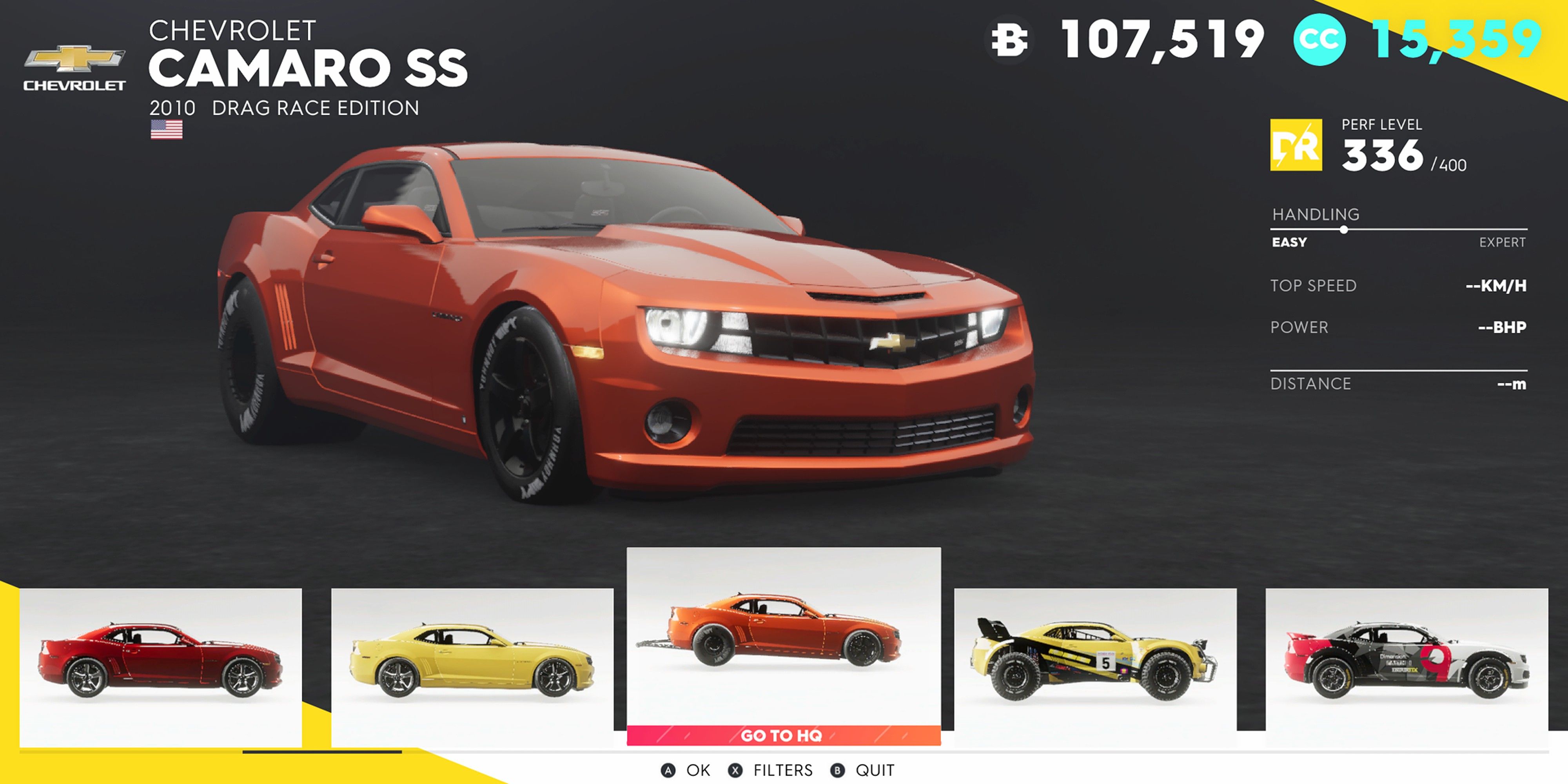 The Crew 2 Chevrolet Camaro SS Drag