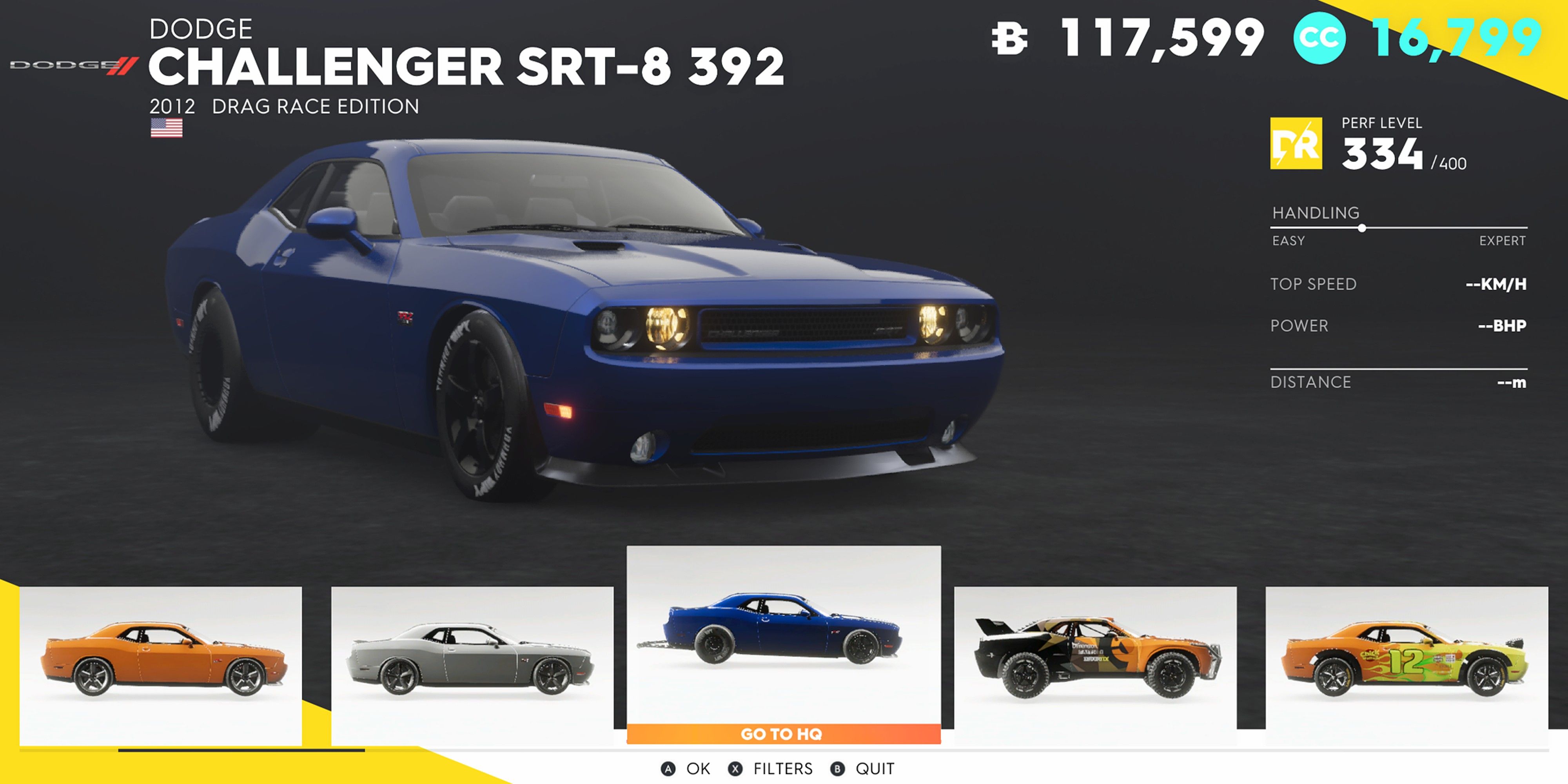 Crew 2 Dodge Challenger SRT-8 Drag