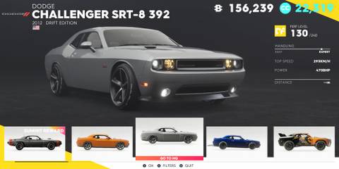 The Crew 2 Dodge Challenger SRT-8 Drift