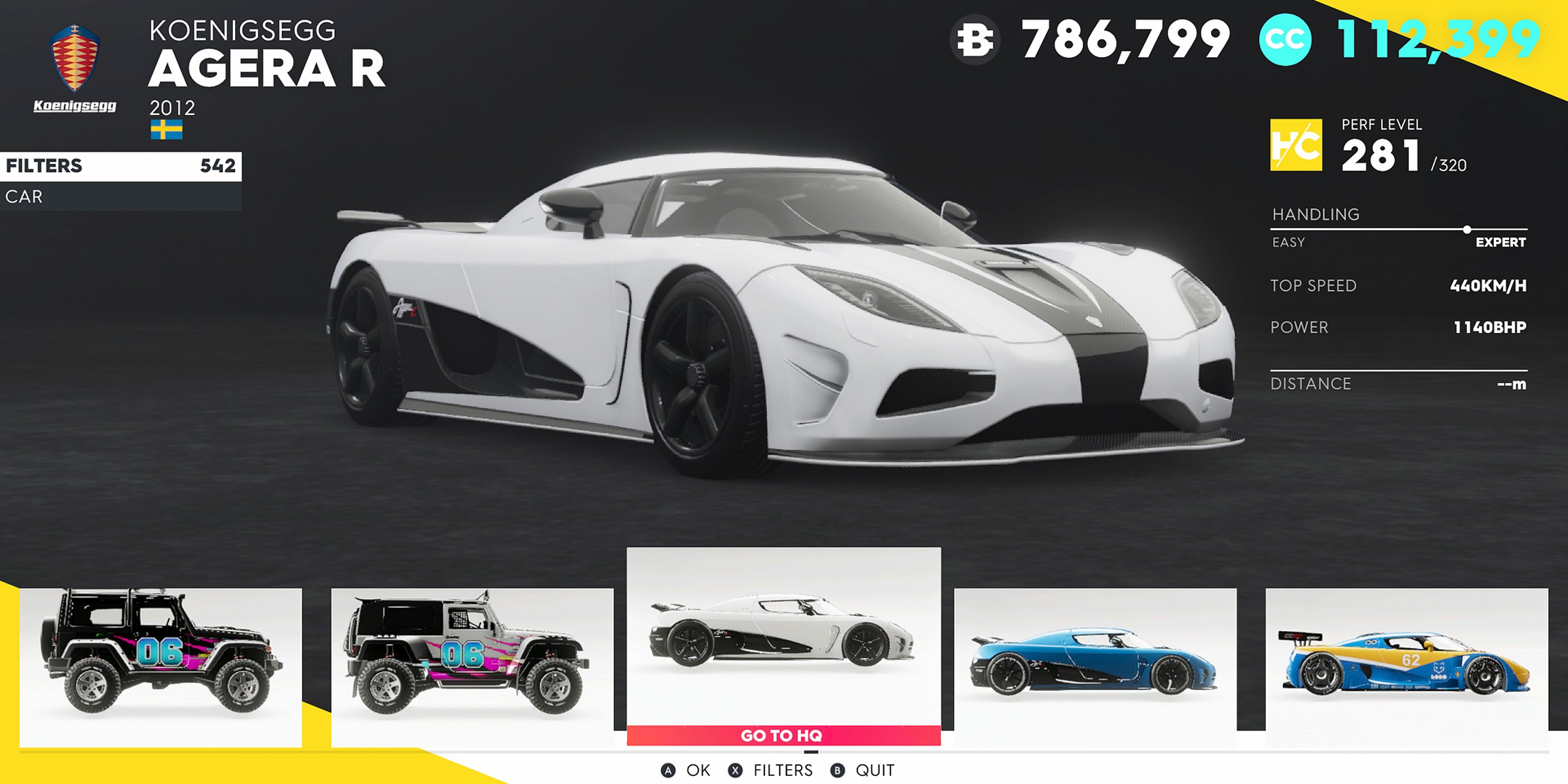 The Crew 2 Koenigsegg Agera R