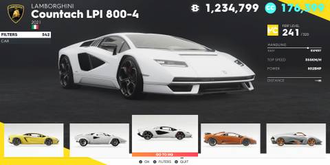 The Crew 2 Lamborghini Countach