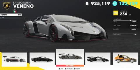 The Crew 2 Lamborghini Veneno