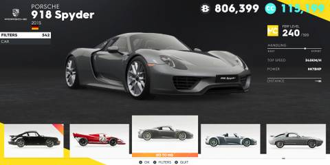 The Crew 2 Porsche 918 Spyder